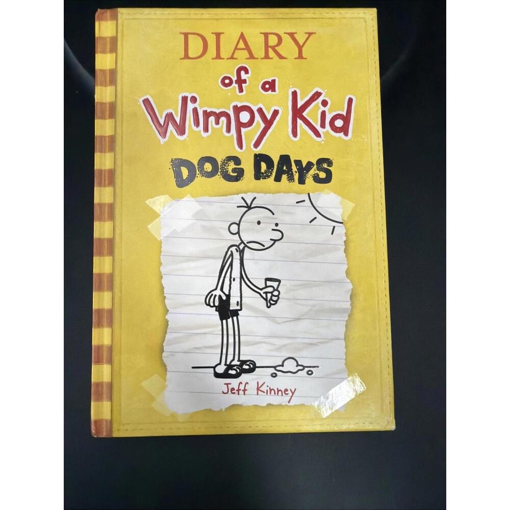 Dog Days (Diary of a Wimpy Kid #4) by Jeff Kinney (2009, Hardcover)